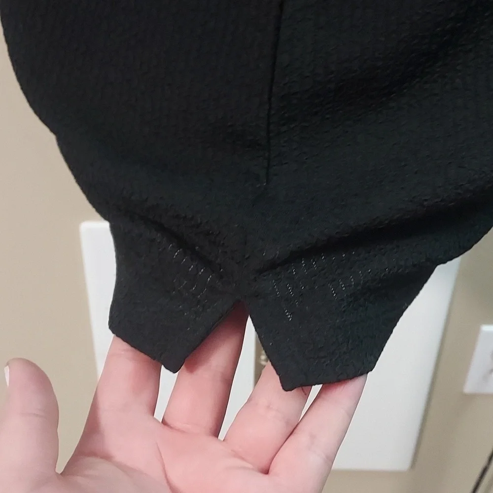 CALVIN klein womens blouse black size M in excellent condition - Picture 5 of 13